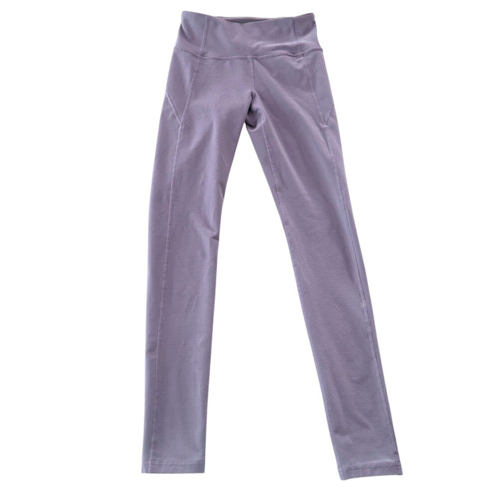 UNDER ARMOUR Leggings Women's‎ Size XS Purple UA Ankle Pants Lilac Gym Run Yoga